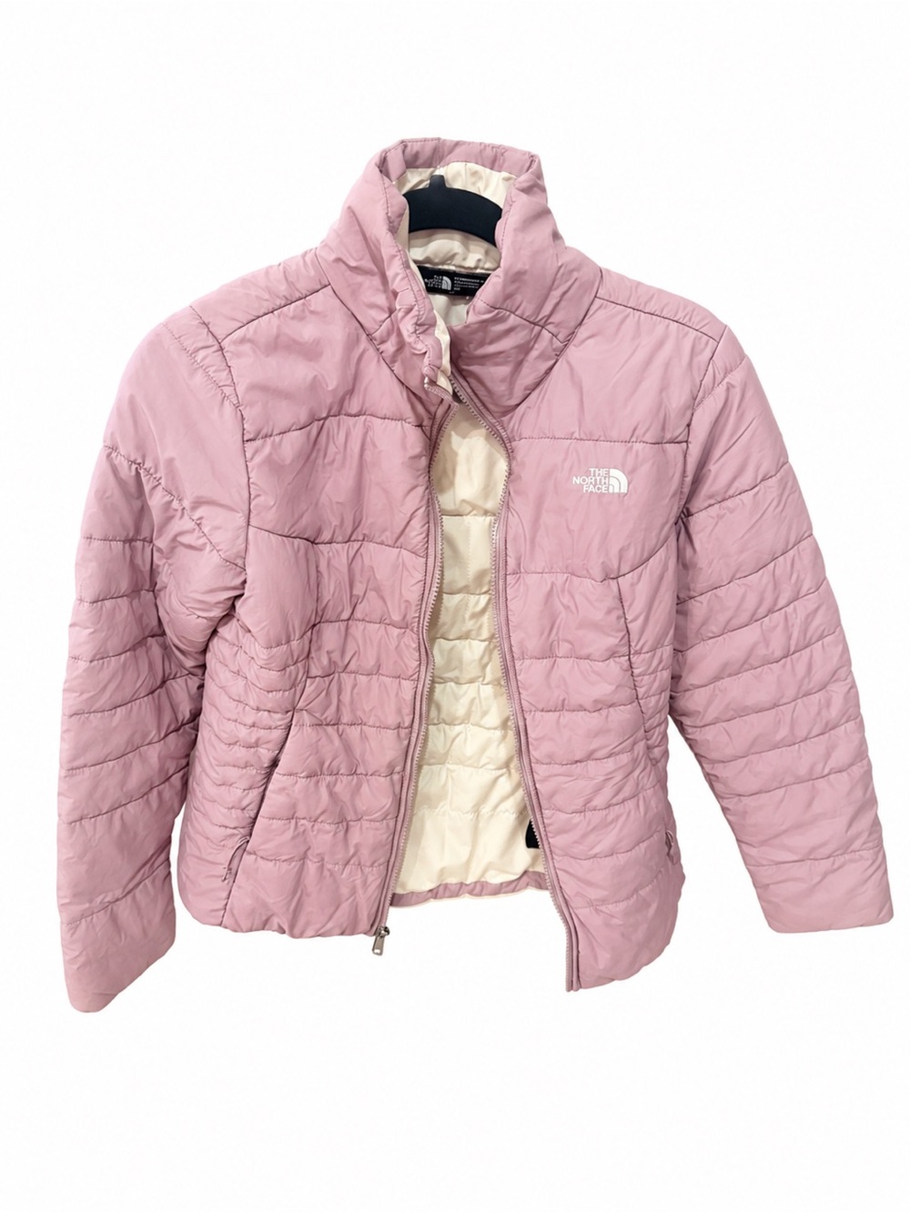 The North Face Women's Dusty Pink Quilted Packable Puffer Jacket